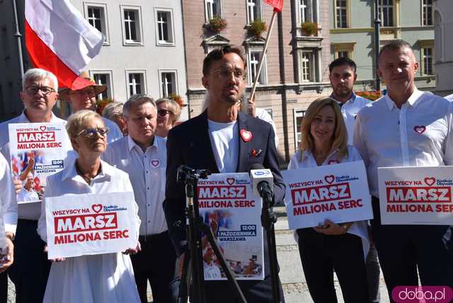 [WIDEO, FOTO] Koalicja Obywatelska zaprosiła na Marsz Miliona Serc w Warszawie