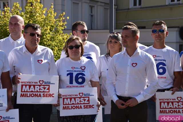 [WIDEO, FOTO] Koalicja Obywatelska zaprosiła na Marsz Miliona Serc w Warszawie