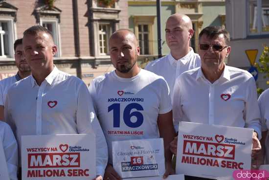 [WIDEO, FOTO] Koalicja Obywatelska zaprosiła na Marsz Miliona Serc w Warszawie