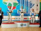 [FOTO] Klaudia Borowiec na podium 
