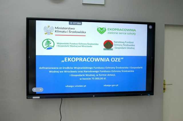 [FOTO] Nowoczesna ekopracownia w strzegomskiej PSP nr 2 oddana do użytku