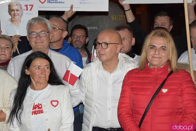[WIDEO, FOTO] Koalicja Obywatelska podsumowała tegoroczną kampanię wyborczą w okręgu wałbrzyskim
