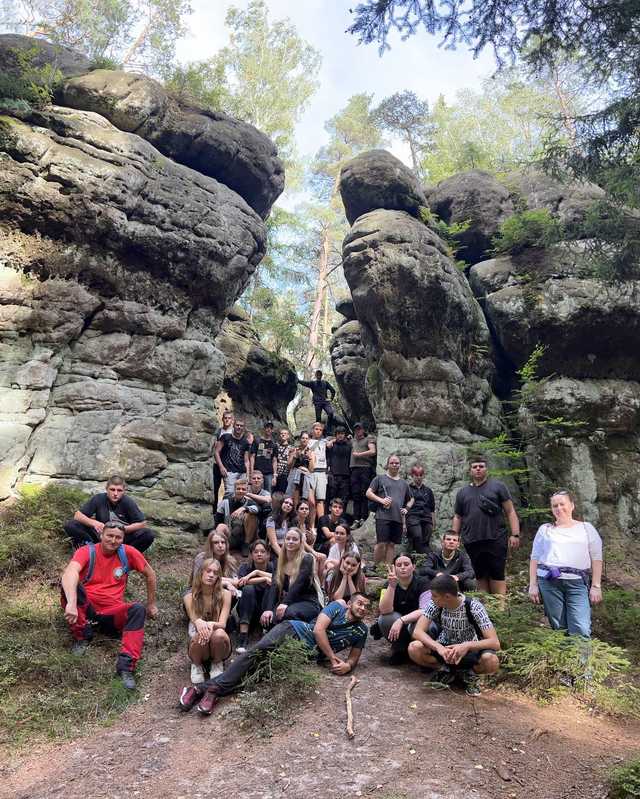 [FOTO] Uczniowie ZS nr 1 uczestniczyli w wymianie polsko-ukraińskiej i zwiedzili Ziemię Kłodzką