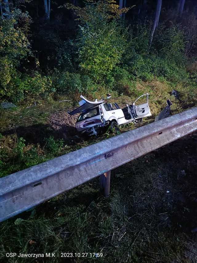 [FOTO] Zderzenie czterech pojazdów. Są poszkodowani