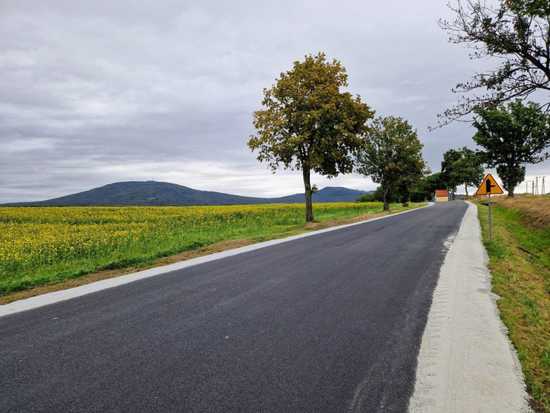 [FOTO] Zakończono przebudowę drogi Wirki-Wiry