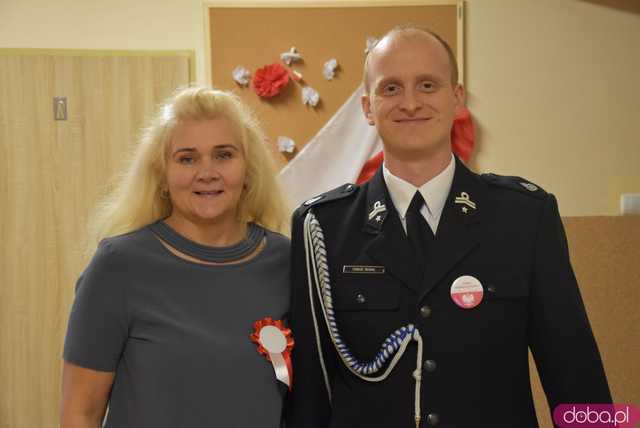 [WIDEO, FOTO] Upamiętnili rocznicę odzyskania niepodległości podczas Śniadania Patriotycznego w Bystrzycy Górnej