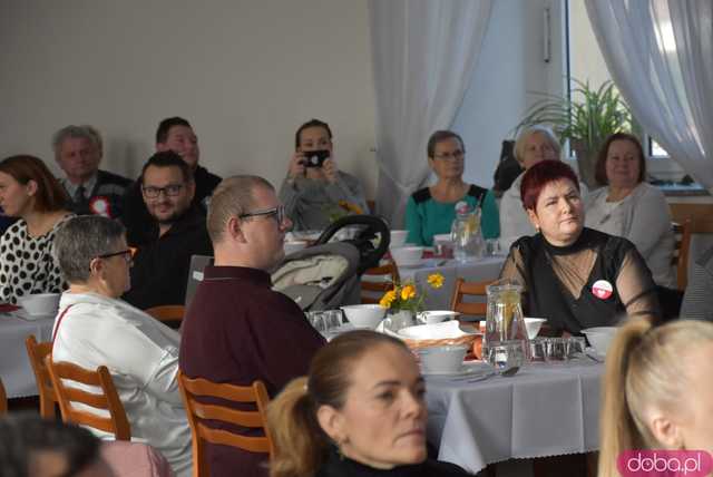 [WIDEO, FOTO] Upamiętnili rocznicę odzyskania niepodległości podczas Śniadania Patriotycznego w Bystrzycy Górnej