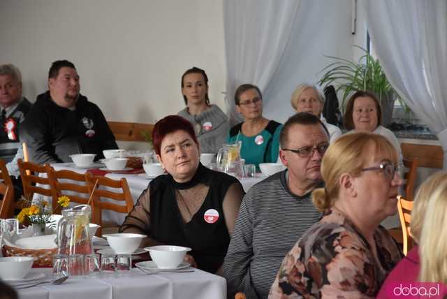 [WIDEO, FOTO] Upamiętnili rocznicę odzyskania niepodległości podczas Śniadania Patriotycznego w Bystrzycy Górnej