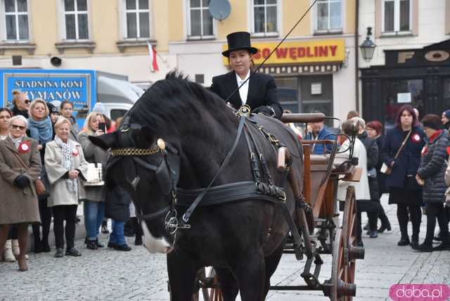 [WIDEO, FOTO] Marszałek Piłsudski na obchodach Święta Niepodległości w Świebodzicach