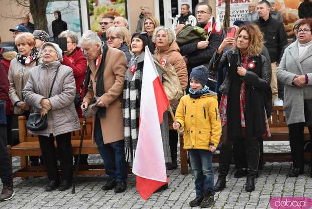 [WIDEO, FOTO] Marszałek Piłsudski na obchodach Święta Niepodległości w Świebodzicach