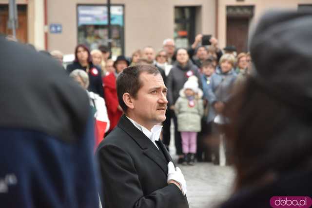 [WIDEO, FOTO] Marszałek Piłsudski na obchodach Święta Niepodległości w Świebodzicach