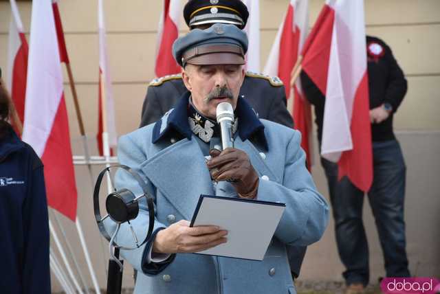 [WIDEO, FOTO] Marszałek Piłsudski na obchodach Święta Niepodległości w Świebodzicach