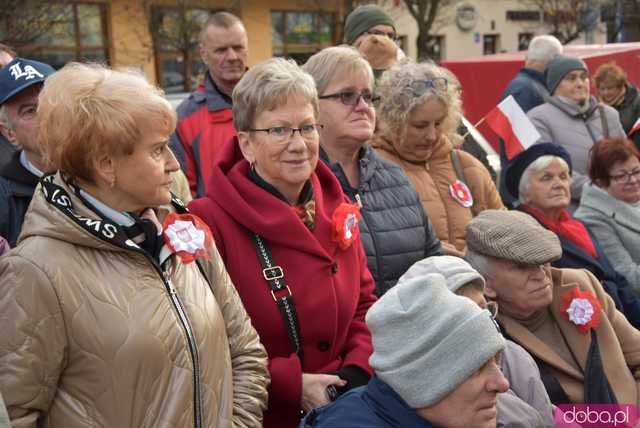 [WIDEO, FOTO] Marszałek Piłsudski na obchodach Święta Niepodległości w Świebodzicach