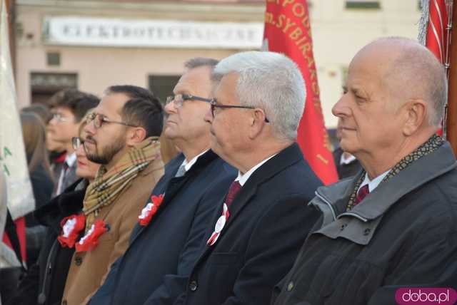 [WIDEO, FOTO] Marszałek Piłsudski na obchodach Święta Niepodległości w Świebodzicach