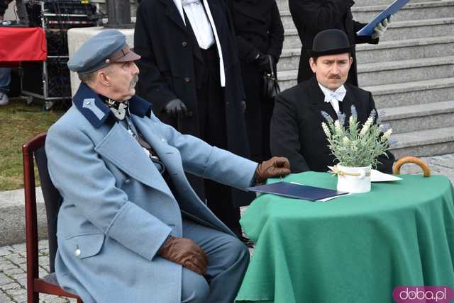 [WIDEO, FOTO] Marszałek Piłsudski na obchodach Święta Niepodległości w Świebodzicach