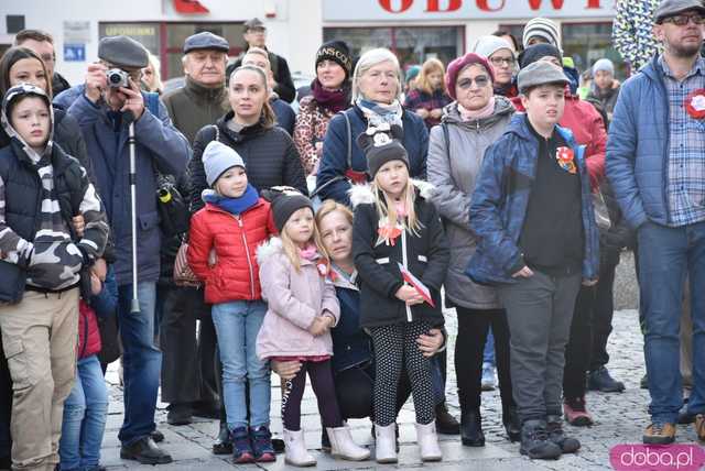 [WIDEO, FOTO] Marszałek Piłsudski na obchodach Święta Niepodległości w Świebodzicach