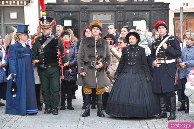 [WIDEO, FOTO] Marszałek Piłsudski na obchodach Święta Niepodległości w Świebodzicach