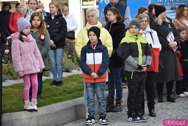 [WIDEO, FOTO] Marszałek Piłsudski na obchodach Święta Niepodległości w Świebodzicach