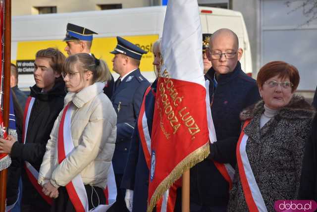 [WIDEO, FOTO] Marszałek Piłsudski na obchodach Święta Niepodległości w Świebodzicach