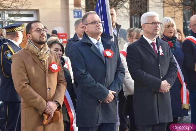 [WIDEO, FOTO] Marszałek Piłsudski na obchodach Święta Niepodległości w Świebodzicach