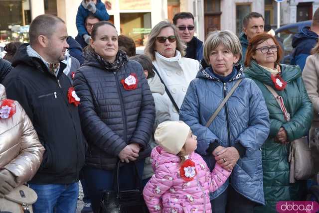 [WIDEO, FOTO] Marszałek Piłsudski na obchodach Święta Niepodległości w Świebodzicach