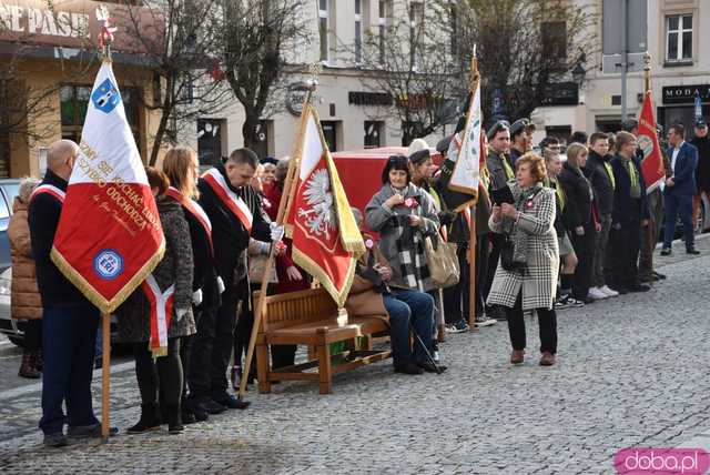 [WIDEO, FOTO] Marszałek Piłsudski na obchodach Święta Niepodległości w Świebodzicach