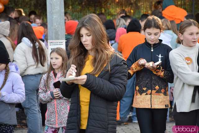 [WIDEO, FOTO] Udowodnili, że przemoc nie jest im obojętna. Marsz i piknik z okazji 19 dni przeciw przemocy w Żarowie