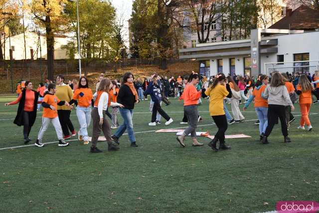 [WIDEO, FOTO] Udowodnili, że przemoc nie jest im obojętna. Marsz i piknik z okazji 19 dni przeciw przemocy w Żarowie