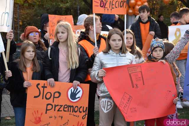 [WIDEO, FOTO] Udowodnili, że przemoc nie jest im obojętna. Marsz i piknik z okazji 19 dni przeciw przemocy w Żarowie