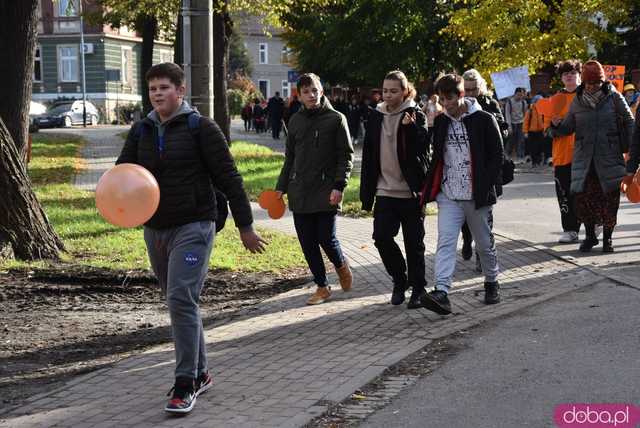 [WIDEO, FOTO] Udowodnili, że przemoc nie jest im obojętna. Marsz i piknik z okazji 19 dni przeciw przemocy w Żarowie