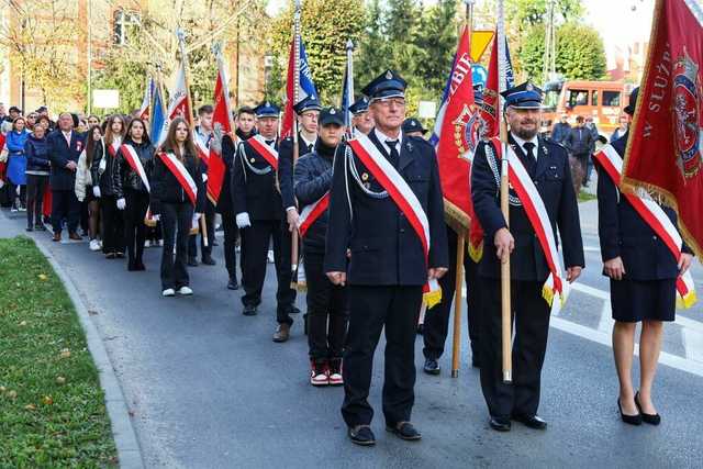 [FOTO] Żarów upamiętnił 105. rocznicę odzyskania niepodległości