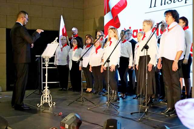 [FOTO] Zespoły i chóry zaśpiewały na XXV Festiwalu Pieśni Patriotycznych