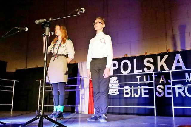 [FOTO] Wieczornica patriotyczna dla Niepodległej w Żarowie