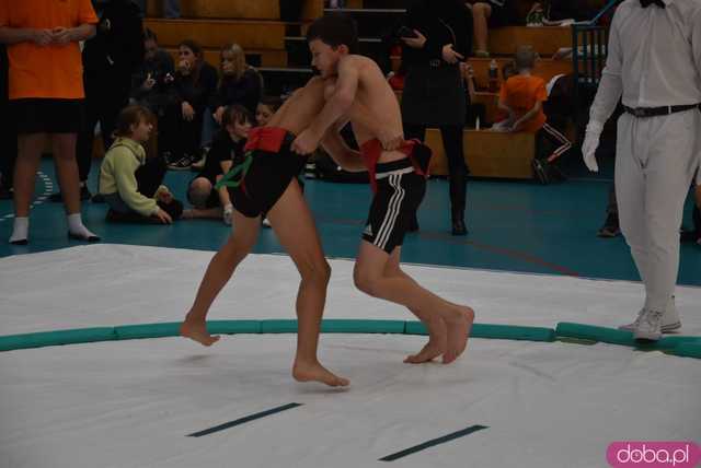 [FOTO] Młodzi zawodnicy sumo z Dolnego Śląska rywalizowali w Świdnicy 