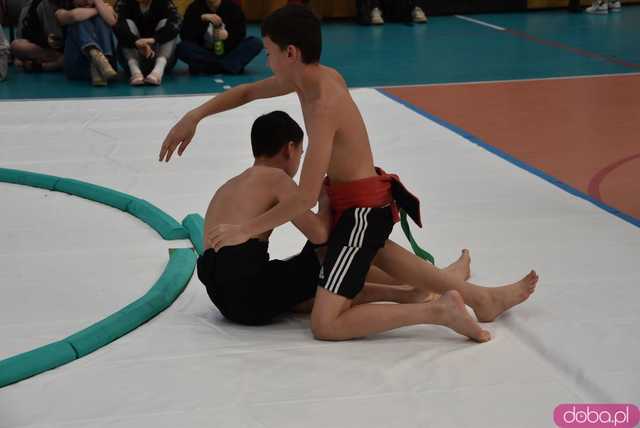 [FOTO] Młodzi zawodnicy sumo z Dolnego Śląska rywalizowali w Świdnicy 
