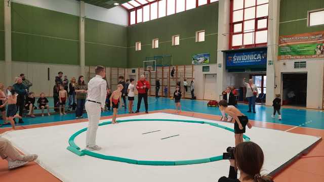 [FOTO] Oliwier Orlański mistrzem Dolnego Śląska w sumo