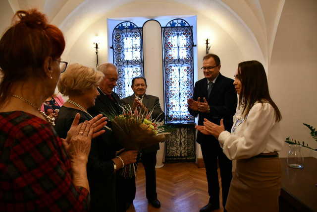 [FOTO] Złote Gody Państwa Kazimiery i Jana Pomietlak ze Świebodzic