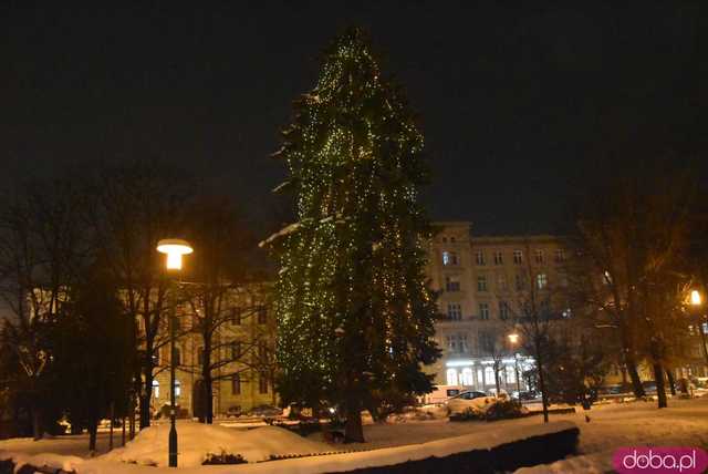 [FOTO] Świąteczny klimat w sercu miasta. Rozbłysły choinki i bożonarodzeniowe iluminacje