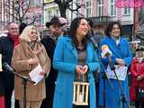 [FOTO] Wigilia z Betlejemskim Światłem Pokoju na świdnickim Rynku