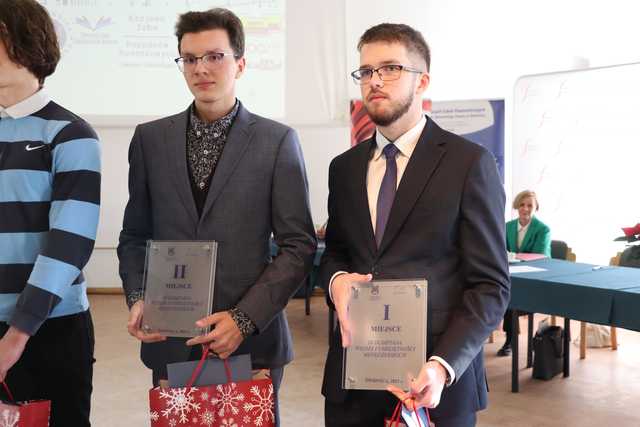 Zwycięzcy olimpiady ekonomicznej. Walka była zacięta