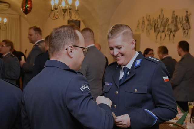[FOTO] Przedświąteczne spotkanie opłatkowe świdnickich policjantów