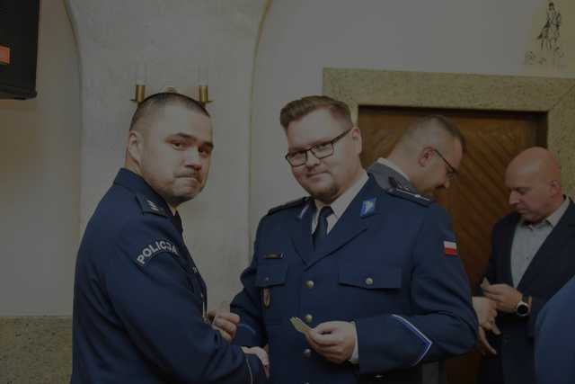 [FOTO] Przedświąteczne spotkanie opłatkowe świdnickich policjantów
