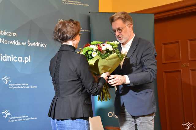 [FOTO] Świdniczanie wysłuchali wykładu Michała Rusinka o szacunku jako kategorii starożytnej retoryki