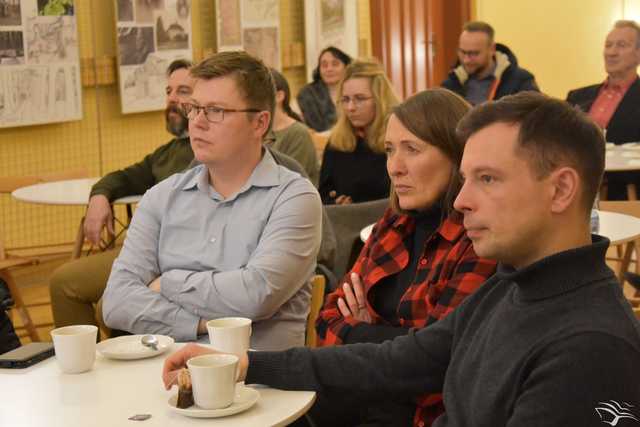 [FOTO] Świdniczanie wysłuchali wykładu Michała Rusinka o szacunku jako kategorii starożytnej retoryki