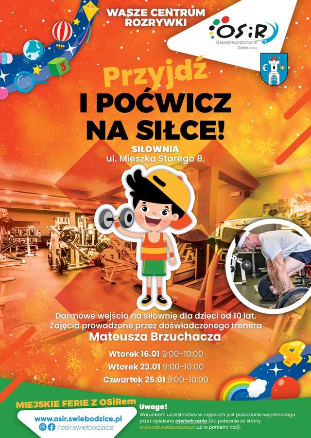 Zimowa półkolonia z OSiR Świebodzice