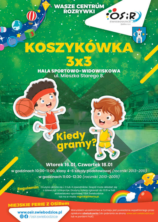 Zimowa półkolonia z OSiR Świebodzice