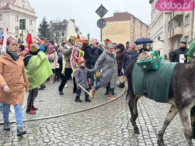 [FOTO, VIDEO] Trzej królowie z osiołkami zawitali do Świdnicy