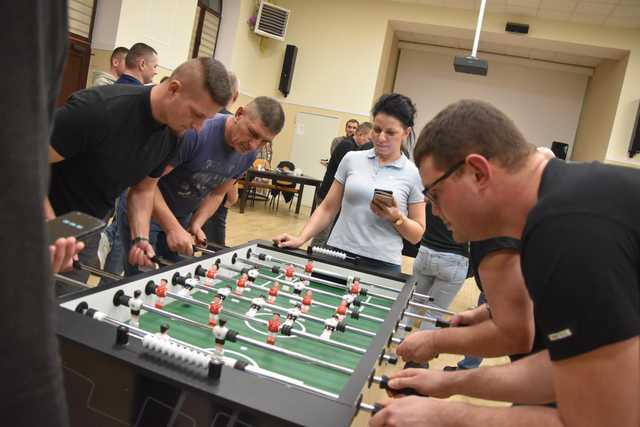 [FOTO] Rywalizowali w turnieju piłkarzyków w Pszennie