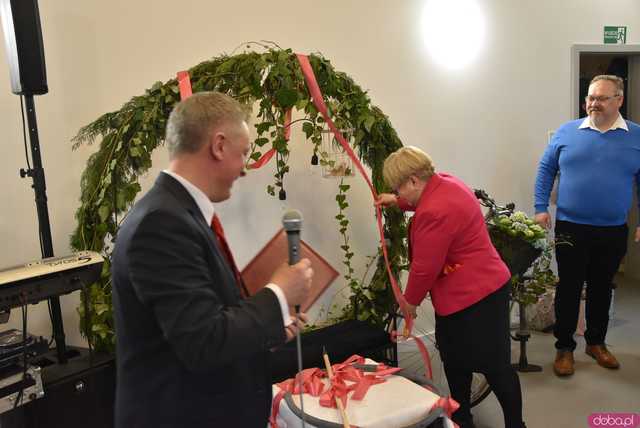 [FOTO] Uroczyste otwarcie nowej stanicy rowerowej połączone ze Spotkaniem Noworocznym w Bystrzycy Dolnej