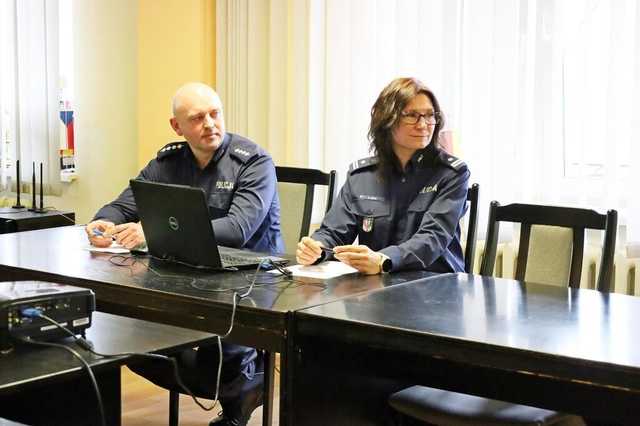 [FOTO] Funkcjonariusze z żarowskiego komisariatu podsumowali 2023 rok 